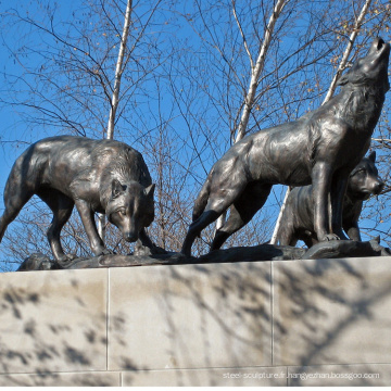 De haute qualité comment faire une statue de loup